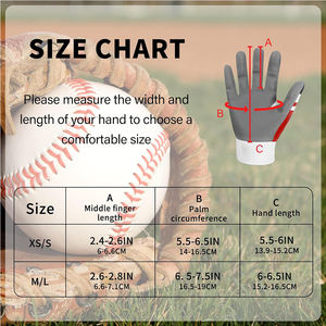 Gants de frappe de baseball en cuir véritable avec logo personnalisé très demandés, vente chaude, personnalisation colorée, gants de frappe en liège - Product Image 2
