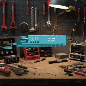 Comprobador de Voltaje de Fuentes de Alimentación Configurables AC/DC Gedore 3-48V - Product Image 3