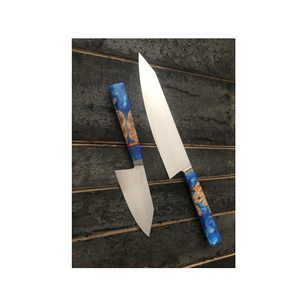 Stainless Steel Resin and Wood <b>Knife</b> Handle Kitchen <b>Knife</b> <b>Set</b> Factory Wholesale Piece Hot <b>Sale</b> Product - Product Image 1