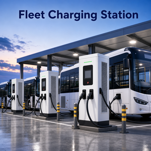 Chargeur rapide DC 150 kW pour véhicules électriques, pantographe CCS2, station de <span class=keywords><strong>recharge</strong></span> pour bus électriques, double connecteur OCPP pour terminaux de flotte de transport public - Product Image 4
