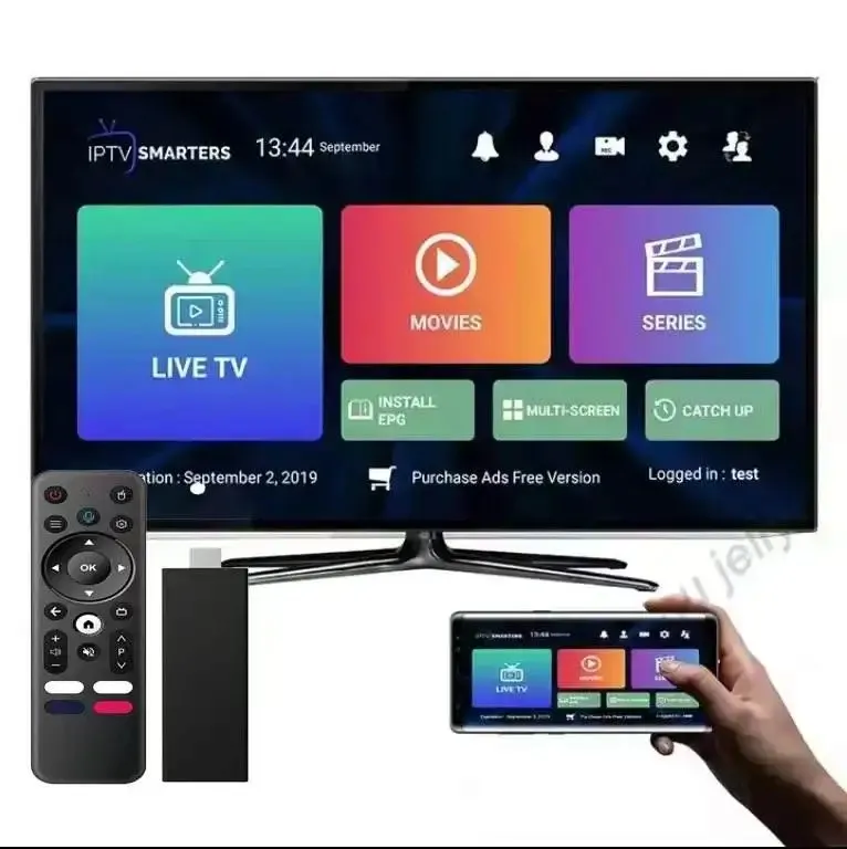 صندوق تلفاز أندرويد اختبار مجاني اشتراك رمز Smarters M3U 4K 12 شهر تلفاز لوحي بموزع IP ألمانيا ألبانيا المملكة المتحدة كندا أفريقيا