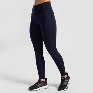 Leggings de yoga thermiques à motif tricoté, coupe ajustée, bleu marine, 3XL, en Spandex et Nylon, avec strass, style pakistanais, pour performance optimale - Product Image 3