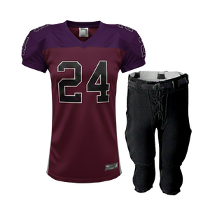 Maillot de football américain pour adultes en gros, uniforme de match, 245GSM, polyester, vêtements de sport - Product Image 5