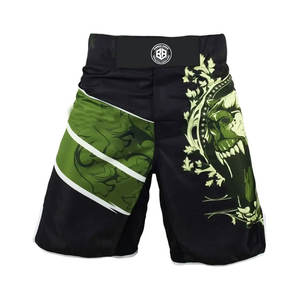 Shorts de MMA de Contraste de Color Hechos en Pakistán a Precio Económico, Shorts de MMA de Alta Calidad y Cómodos, Nuevo Stock - Product Image 1