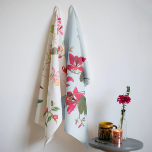 Usine en gros multicolore 100% coton biologique Gots certificat cuisine nettoyage utilisation poids lourd personnalisé ensemble de serviettes de cuisine - Product Image 5