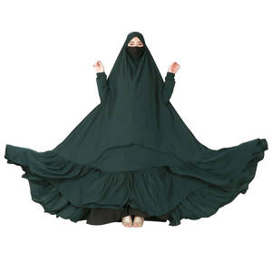 Vestido Abaya Jilbab musulmán para mujer, ropa islámica bordada de alta calidad, Oriente Medio, venta al por mayor - Product Image 6
