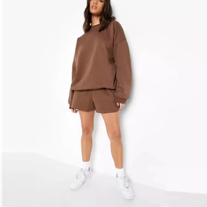 2025 invierno de gran tamaño de algodón polar Streetwear pulóver Sudadera con capucha mujer cómodo ajuste suelto personalizado frente lentejuelas - Product Image 2