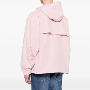 2025 Best Sale <b>Mens</b> Winter <b>Long</b> Thin Outdoor Waterproof Polyester Plain Front Logo Custom Windbreaker <b>Jacket</b> - Product Image 5