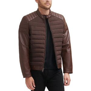 Veste en jean à col montant pour homme pour l'extérieur grande taille saison d'hiver-en solde - Product Image 1