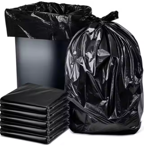 Sac poubelle de grande capacité Sac poubelle extra large pour hôtel noir très résistant de 55 gallons Sacs poubelle industriels - Product Image 1