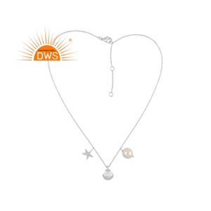 Nouvel arrivage Ensemble de perles naturelles en argent sterling Collier à pendentif à breloque étoile Fabricant de bijoux personnalisé - Product Image 1