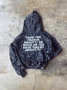 Sudadera con capucha pesada personalizada Fabricante Streetwear Cheetah Leopard Sudadera con capucha recortada de gran tamaño Camo Sudadera con capucha de gran tamaño Basics - Product Image 4