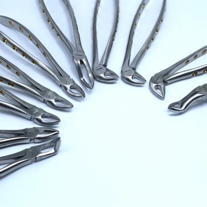 Juego Profesional de 10 Piezas de Pinzas para Extracción de Raíces Dentales, Instrumentos Manuales de Acero para Extracción de Raíces - Product Image 6