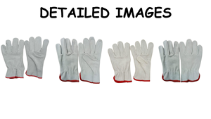 Meilleure vente de gants de travail en cuir de mouton fendu de haute qualité en peau de vache XL étanche toute protection soudage large gamme de couleurs - Product Image 6