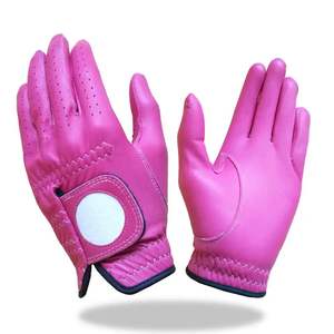 Professional Youth Leather Golf Glove Custom Logo OEM ODM Available Thermal Touch Screen Features for <b>Outdoor</b> Casual Party - Product Image 1