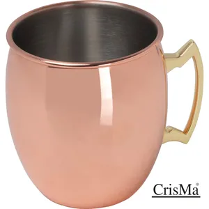Verre à Moscow Mule personnalisé Andy – Articles promotionnels personnalisables - Product Image 1