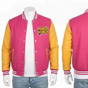 Chaqueta Universitaria Informal de Primera Clase, Chaqueta Varsity Personalizada con Bordado Estándar, Cuello Alto, Fabricante de Chaquetas Acolchadas Universitarias - Product Image 1