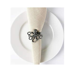 แหวนผ้าเช็ดปากโลหะแบบรอยัลทำด้วยมือรูปทรงหงส์สั่งทำ - Product Image 2