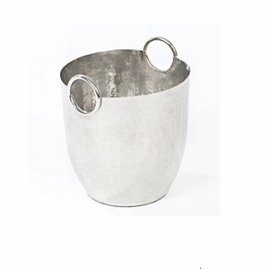 Enfriador de Vino de Aluminio Niquelado, Herramientas de Barra Metálicas de la India, Enfriador de Botellas de Vino de Aluminio - Product Image 2