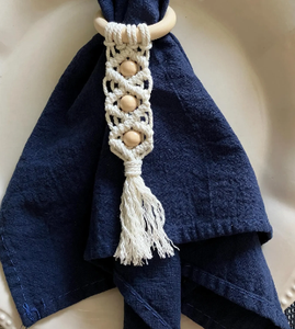 Anneau de serviette macramé - Product Image 2