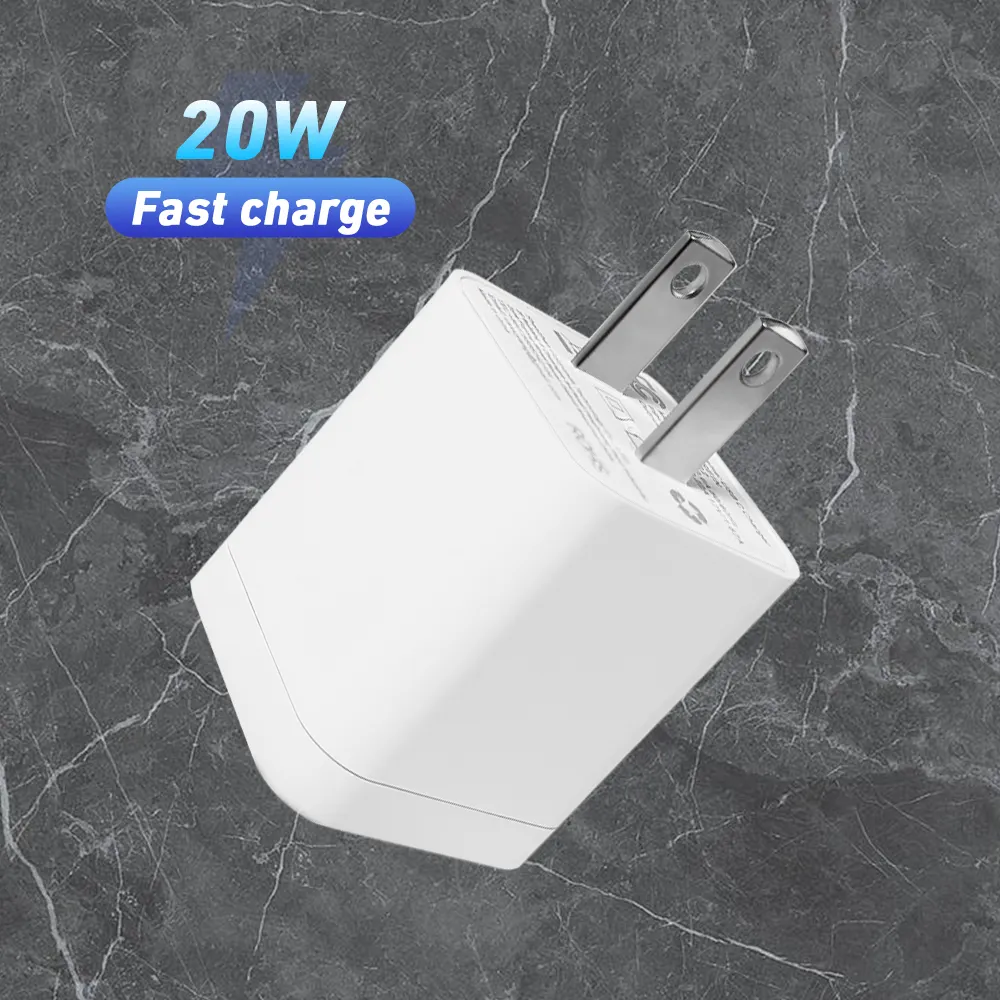 20W Pd Fast Charger Type C Usb-C Pd Adapter Usb Wall Charger For Phone For Samsung Xiaomi