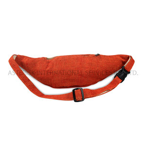 Voyage randonnée course fronde ceinture sac à main chanvre taille sac hommes femmes cadeau expédition rapide Fanny Pack Nepalmade fait à la main avec amour - Product Image 2