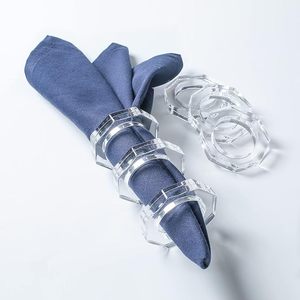 Ronds de serviette de Noël indiens Décoration de table exclusive pour mariages et fêtes avec serviettes de Noël en acrylique - Product Image 4