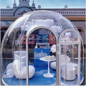 جيودومي-خيمة صغيرة شفافة للاستخدام في الأماكن المفتوحة, خيمة على شكل قبة igloo ، للحديقة ، مناسبة للمقهى والنزهات ، 3.6 م - Product Image 4