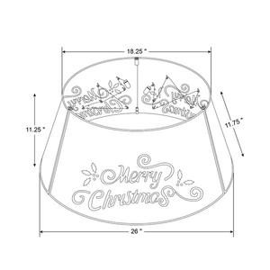 New Best Quality Durable Metal <b>Tree</b> <b>Skirt</b> for Christmas Decor with Customized Color and Sizes - Product Image 5