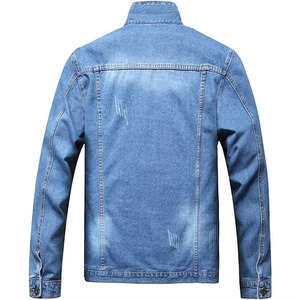 Chaqueta Vaquera de Manga Larga Ajustada, Transpirable, 100% Algodón, Diseño Nuevo y Personalizado OEM, para Hombre, Estilo Urbano, Invierno, Ecológica - Product Image 2