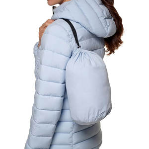 Chaqueta de Plumón Profesional para Mujer, con Capucha, Logotipo Personalizado, Manga Larga, Impermeable y Cortavientos - Product Image 5