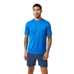 Conjunto Ligero de Dos Piezas para Hombre, Camiseta y Pantalones Cortos de Algodón de Color Sólido, Más Vendido, con Colores y Tallas de Impresión Personalizados - Product Image 1