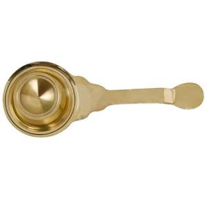 Brûleur d'encens en laiton fini antique impression personnalisée vaisselle en gros accessoires décoratifs porte-encens en relief paon - Product Image 3