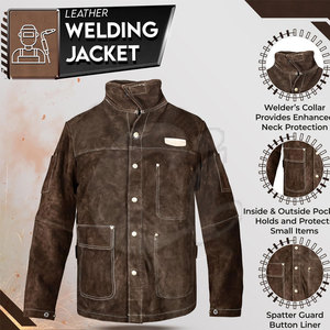 Meilleure vente Veste de soudage respirante pour hommes en stock Veste de soudage à bas prix Veste de soudage pour hommes - Product Image 4