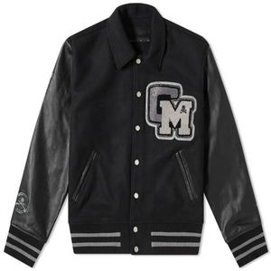 Premium Letterman College Wool Varsity Jacket Winter Bomber Jacket Manches en cuir de vachette Toutes les couleurs disponibles High Standard - Product Image 5