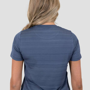 Camisetas de gimnasio de alta calidad para mujer, superventas, logotipo personalizado, transpirable y ecológico para el verano, conjunto de camisetas atléticas de Fitness - Product Image 5