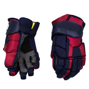 Gants de lacrosse d'entraînement en cuir de qualité supérieure avec sangle de poignet réglable, légers, respirants, confortables et durables - Product Image 1