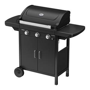 Parrilla de Barbacoa Ex3 LPG Negra con Placa, Modelo 2216642 - Product Image 1