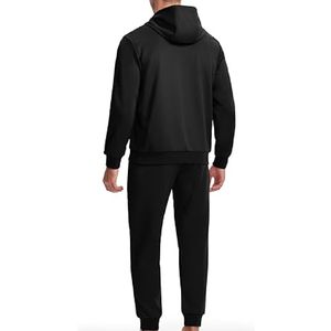 Conjunto Deportivo Cortavientos Personalizado, Ropa Deportiva para Hombre, Conjunto de Dos Piezas para Correr, Sudadera con Capucha, Estampado Lavado Ácido, Ropa Urbana 100% Algodón - Product Image 3