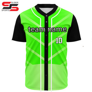 เสื้อเบสบอลผ้าโพลีเอสเตอร์100% เสื้อเบสบอลออกแบบได้ตามต้องการ - Product Image 3