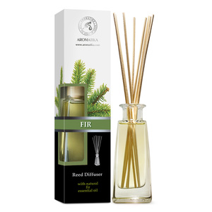 Diffuseur à bâtonnets Aromatika Aiguilles de sapin 100ml avec huile essentielle naturelle d'épicéa, parfum d'ambiance forêt longue durée - Product Image 1