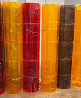 Boîte d'affichage en acrylique PMMA écologique acceptable sur pied boîte de marketing colorée avec supports d'affichage de différentes couleurs