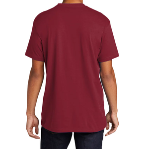 Camiseta Extra Grande para Hombre al por Mayor, de Alta Calidad, 100% Algodón Peinado Pesado, Ropa Urbana, Logotipo Frontal Personalizado Estampado, Informal - Product Image 4