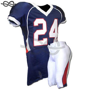 Équipe personnalisée polyester fait football américain sublimation chemises et pantalons conception maillot de football américain uniforme de football - Product Image 2