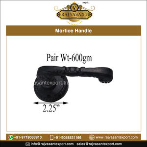 Luxurious Modern Design Iron Unplated Cabinet Pull High Quality <b>Furniture</b> <b>Hardware</b> for Door & Drawer Best Mortice Handle Sale - Product Image 2