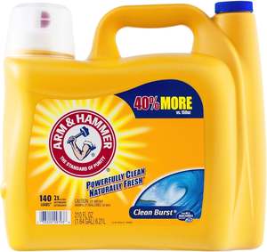 Repuesto de Detergente Líquido para Ropa Arm & Hammer, Envase Conveniente, Limpieza Diaria Potente - Product Image 1