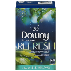 Downy Infusiones Refresh Dryer Sheets Olor y suavidad de larga duración Comprar al por mayor para lavandería doméstica y comercial - Product Image 4