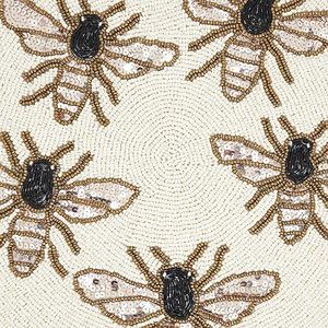 Napperon perlé Modern Garden Buzz pour les fêtes de mariage utilisées tous les jours Nouvel An Noël Impressionnez votre invité - Product Image 5