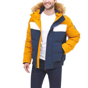 Chaqueta acolchada personalizada para hombre, diseño de moda, con capucha, Burbuja, al por mayor, para invierno - Product Image 4
