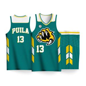 Personalizado al por mayor de los hombres Bsci baloncesto Jersey impreso ropa deportiva Reversible baloncesto uniformes en adultos jóvenes tamaños - Product Image 1